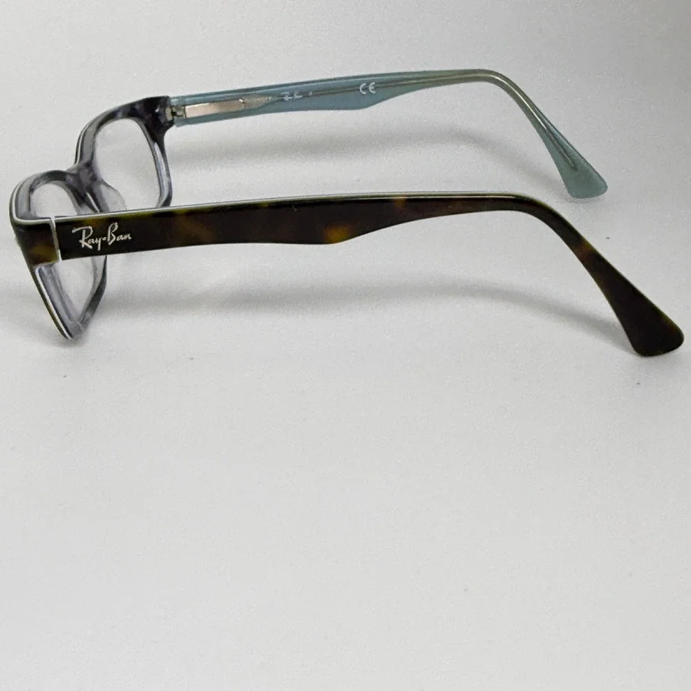 Ray-Ban RB 5150‎ 5023 Tortoise Blue Eyeglass Frames 50-19-135 Mens Womens 21805